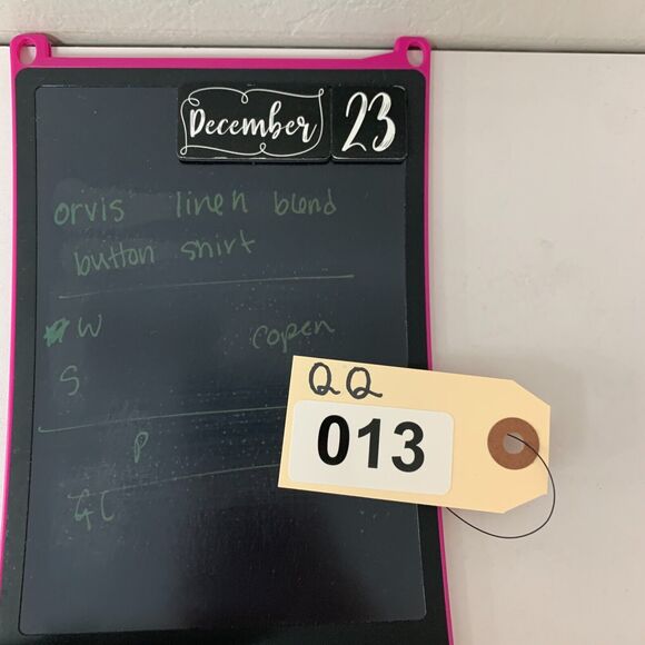 Orvis Button Shirt Womens Small Copen Blue Linen Blend Long Sleeve Spread Collar - Picture 11 of 14